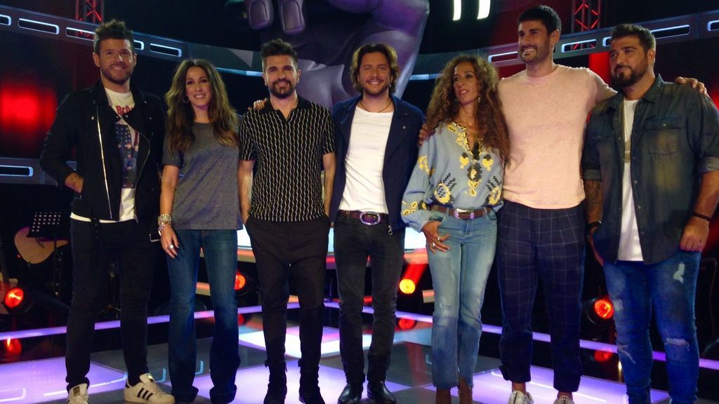 La presentación de 'La Voz' y 'La Voz Kids' con todos los coaches