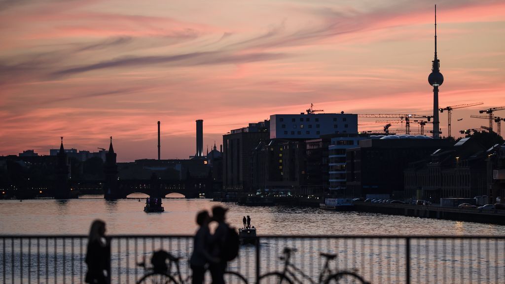 Atardecer en Berlín