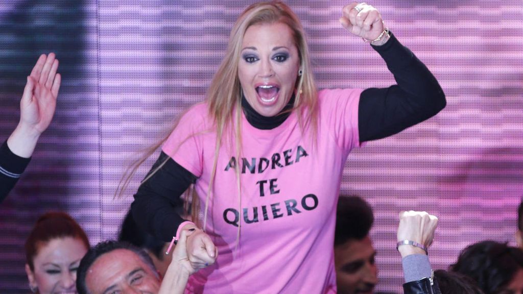 Belén Esteban ganadora de GH VIP Andrea te quiero Belén Esteban ganadora de GH VIP Andrea te quiero