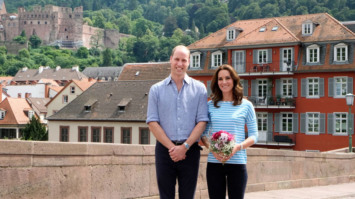 Kate Middleton y William, de andar por casa: su posado 'sporty' en Alemania es de analizar