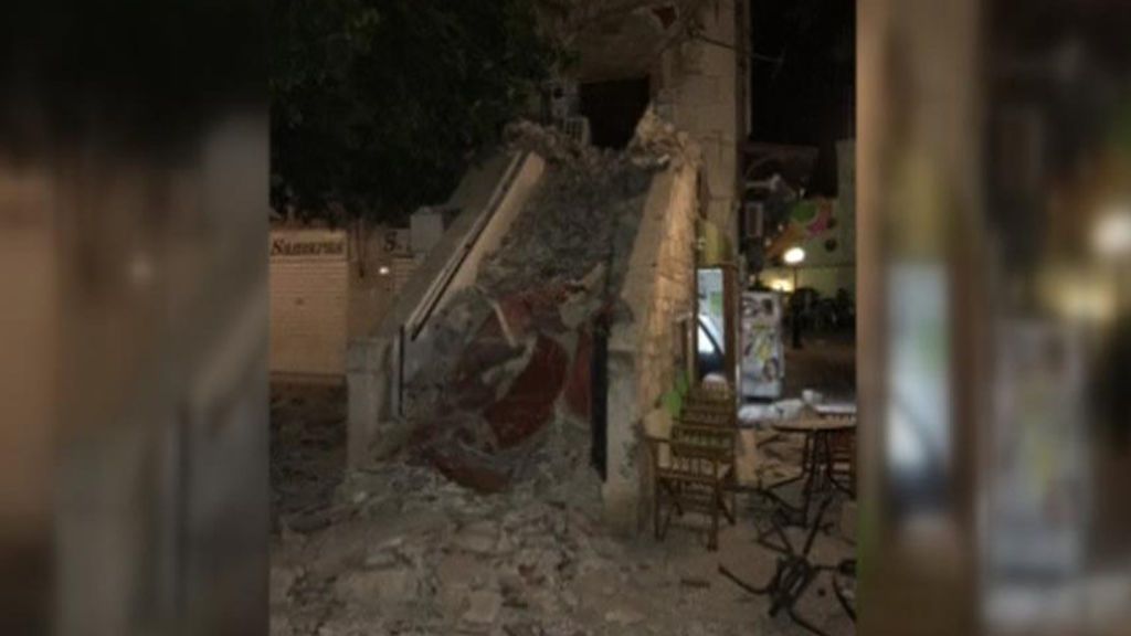 Terremoto en la isla griega de Kos de 6,4 :  Dos muertos, numerosos heridos  y cuantiosos daños materiales