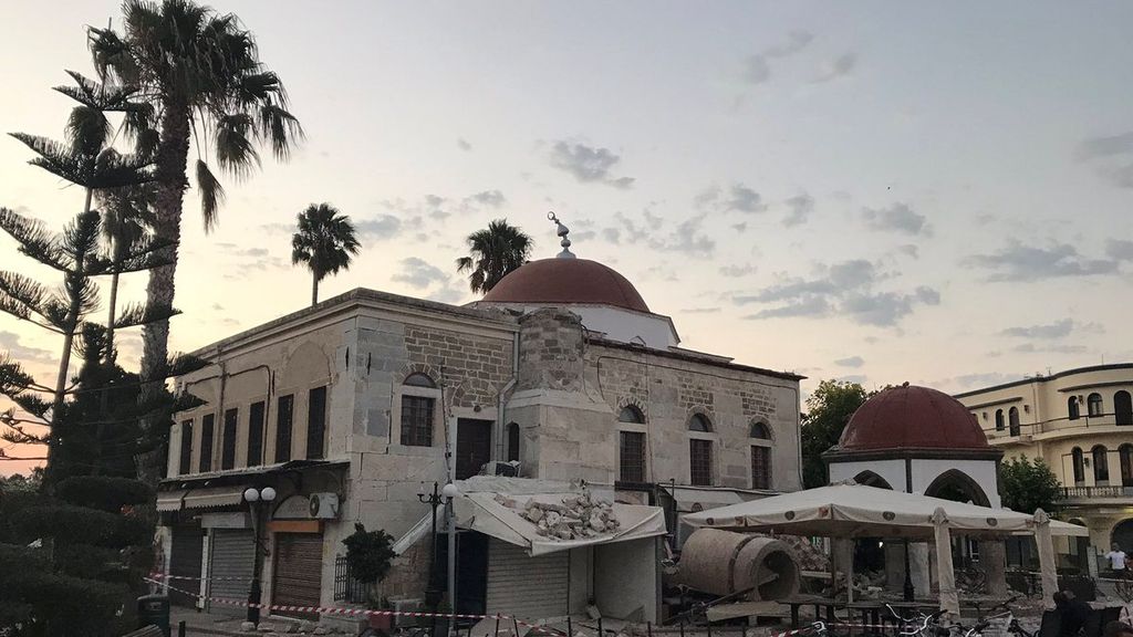 Dos turistas muertos y cientos de heridos: así se encuentra la isla griega de Kos tras sufrir un terremoto de 6'4