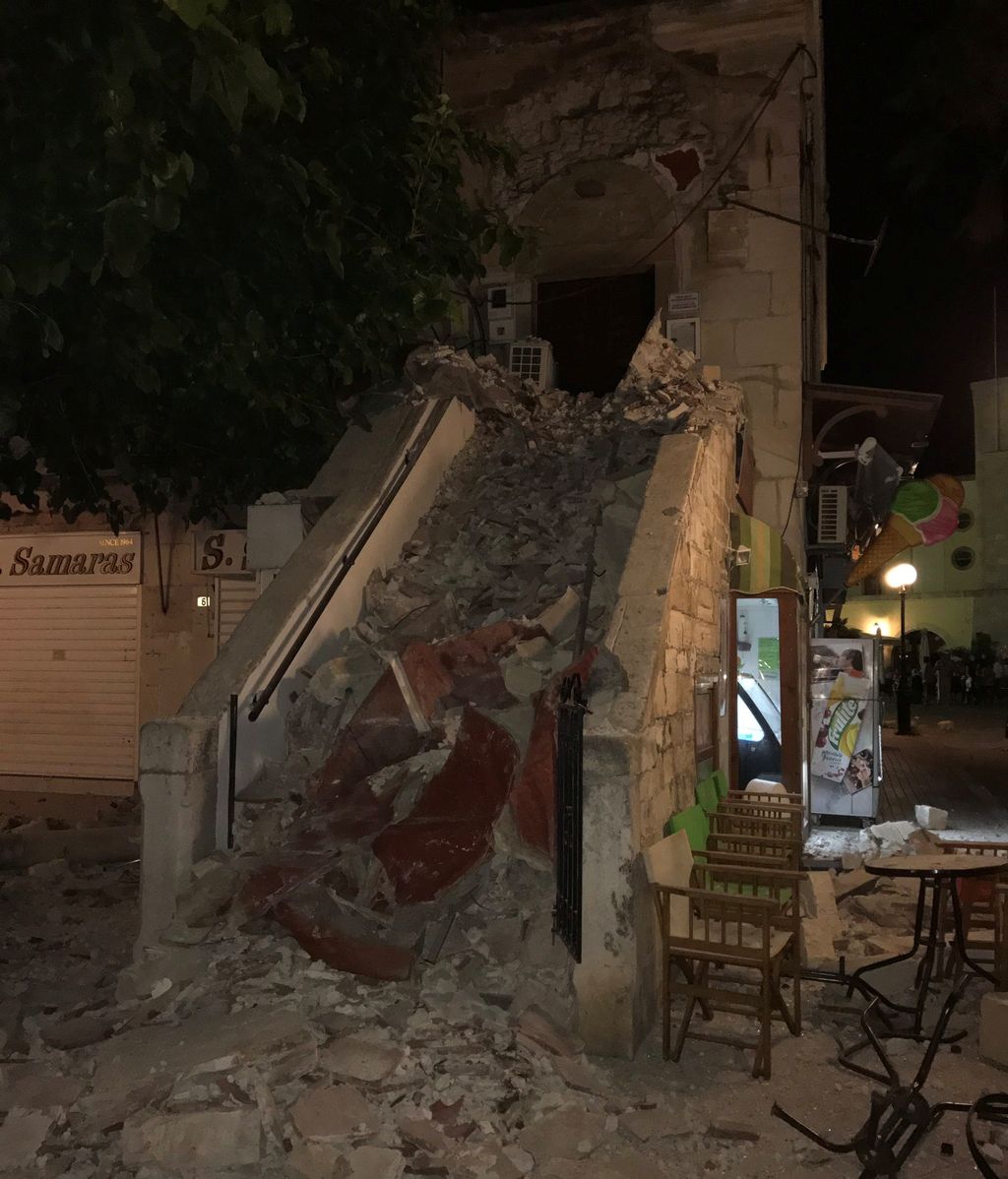 Grecia está situada en una falla geológica, por lo que han sufrido varios seísmos en los últimos años