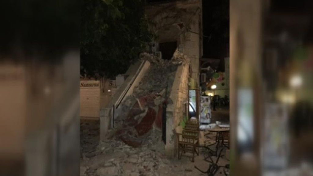 Terremoto en la isla griega de Kos de 6,4 :  Dos muertos, numerosos heridos  y cuantiosos daños materiales
