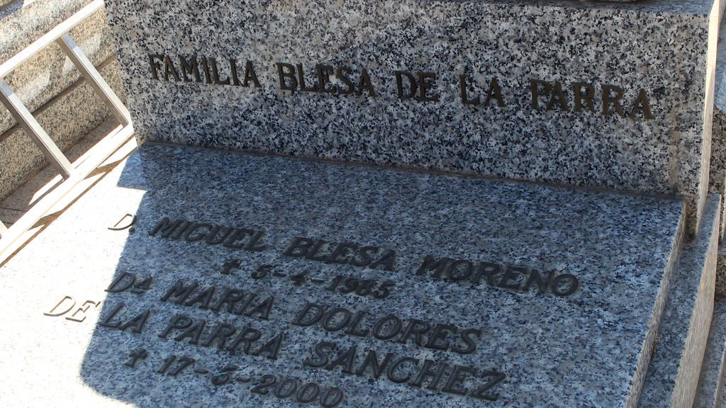 Los restos mortales de Blesa descansan ya en el panteón familiar de Linares (Jaén)