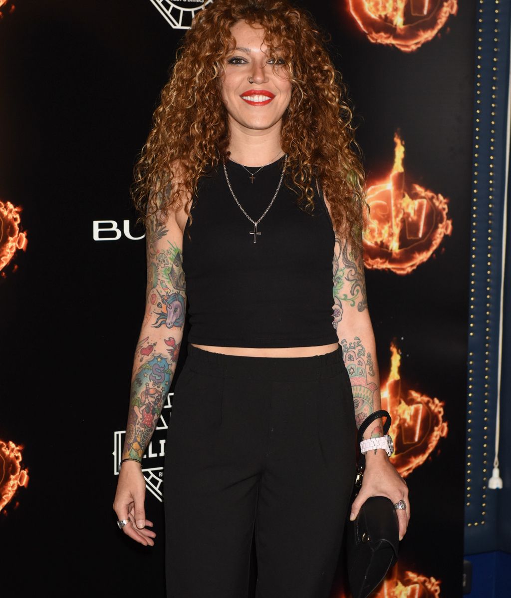 Sofía Cristo, colaboradora del programa y DJ, no se perdió el fiestón