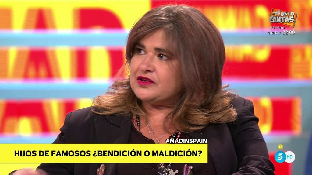 Lucía Etxebarría: "A mi hija le insultaron en el colegio por ser mi hija"