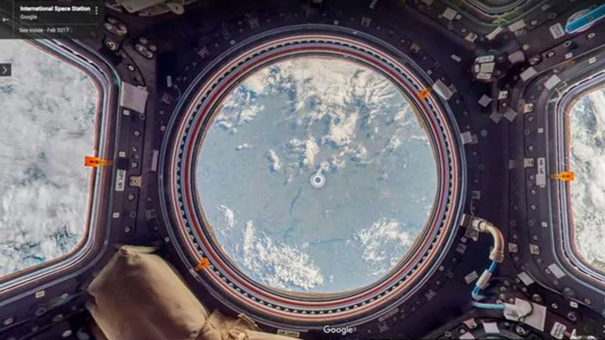 Ya puedes visitar la Estación Espacial Internacional con Google Street View