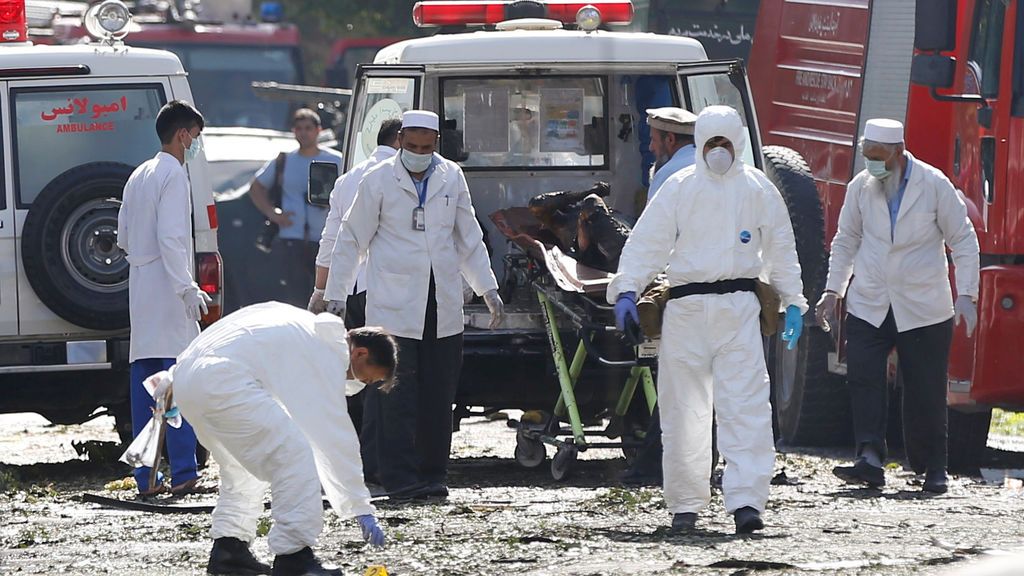 Veinticuatro muertos y más de cuarenta heridos en un atentado en Kabul