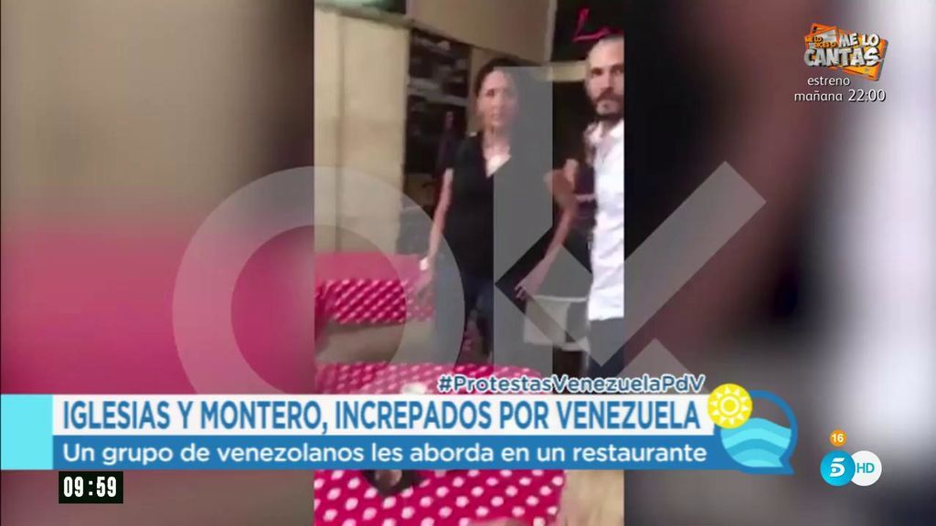 Inda, sobre la increpación de un grupo de venezolanos a Iglesias y Montero: "Han bebido de su propia medicina"