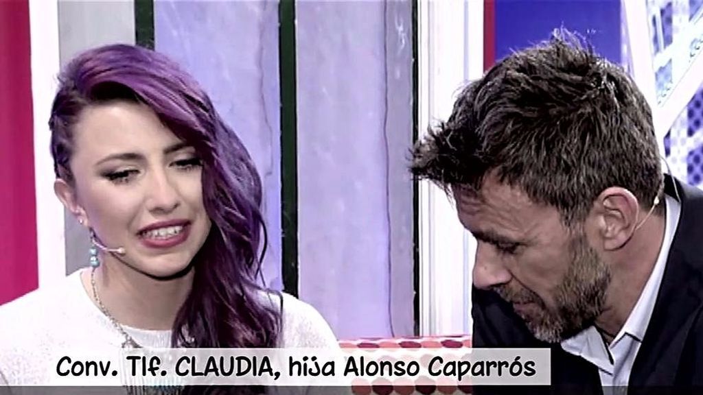 La hija de Alonso Caparrós, el gran apoyo del presentador tras la polémica con su padre