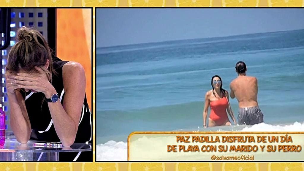 En vídeo: El día de mar y playa de Paz y su marido