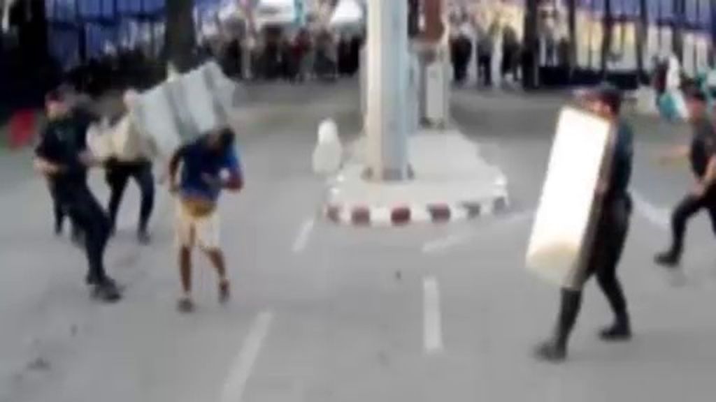 Detienen a un hombre en Melilla que hirió a un policía con un cuchillo de gran tamaño