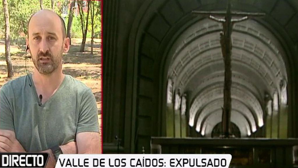 Un arqueólogo, expulsado del Valle de los Caídos tras retirar unas flores de la tumba de Franco