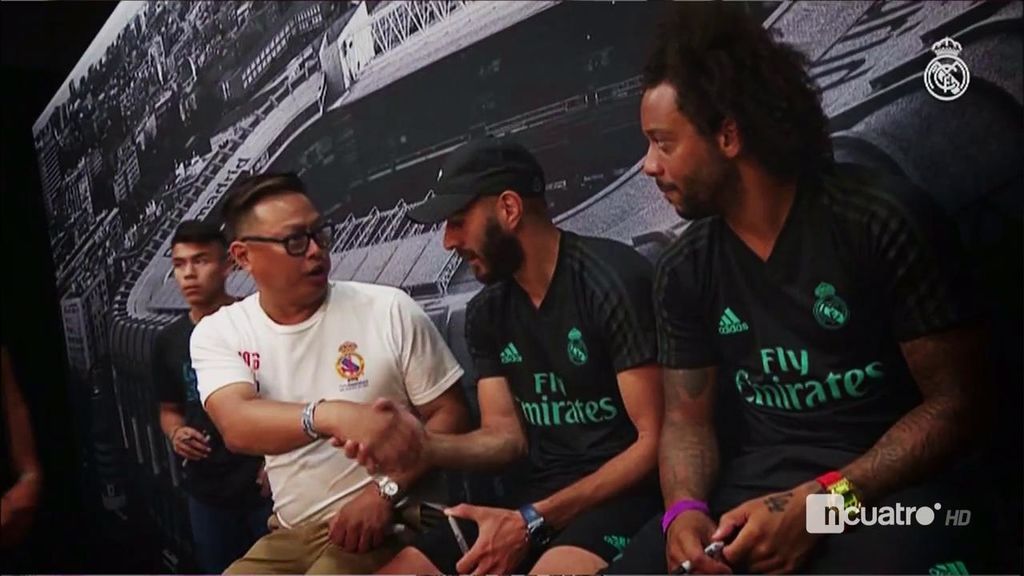 El buen ‘rollo’ entre los jugadores del Real Madrid: del ‘flow’ del Marcelo y Benzema al gesto serio de Bale