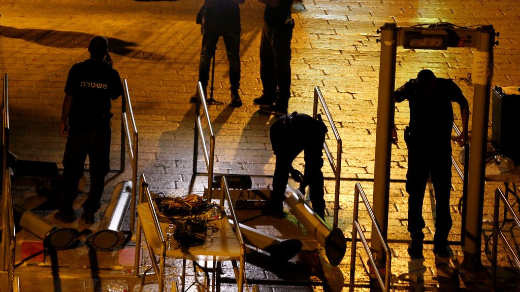 Israel retira los detectores de metales de la Explanada de las Mezquitas en Jerusalén