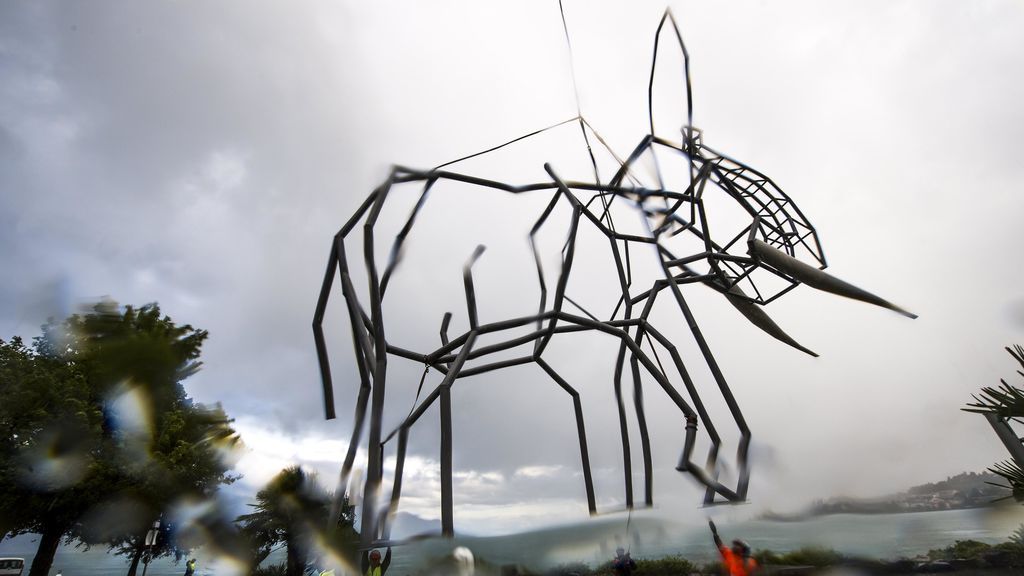 Quinta bienal de escultura de Montreux