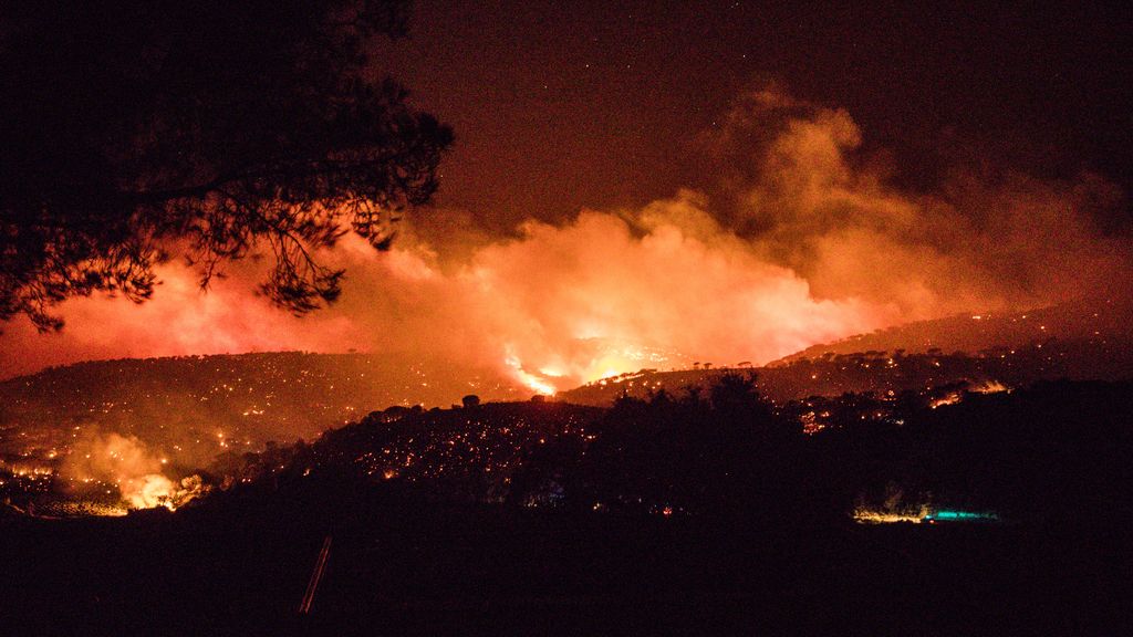 Y, allí, docena de caballos han sido movidos a un sitio seguro