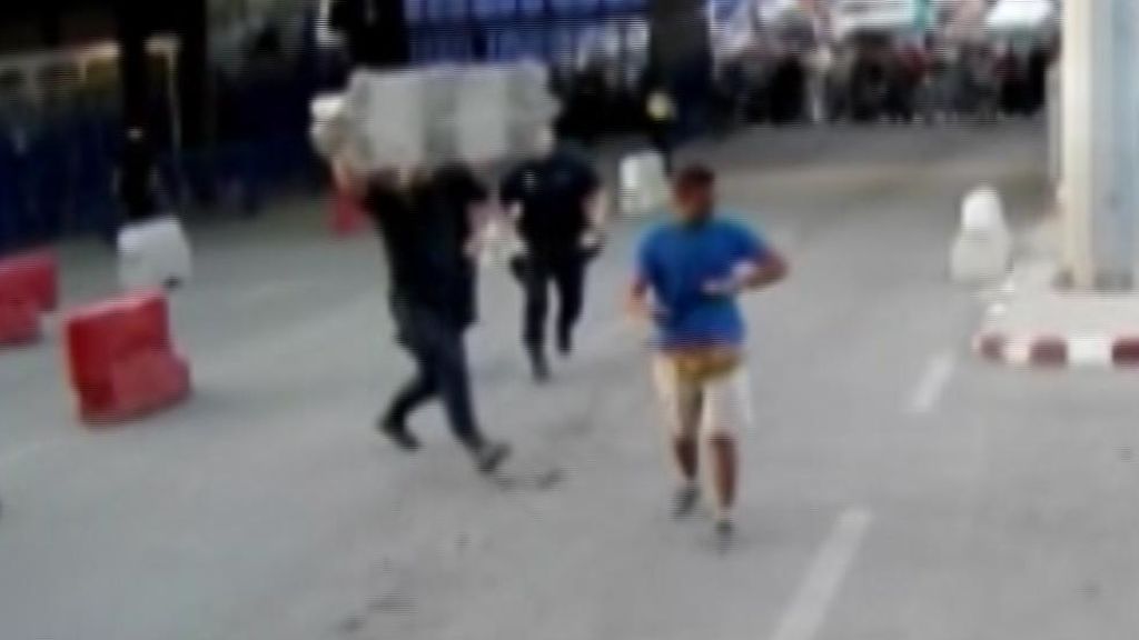 Así "tumbó" la Policía al agresor de Melilla