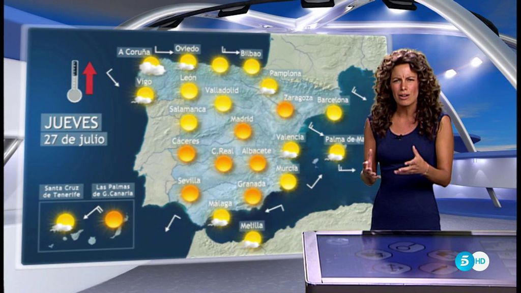 El tiempo, con Laura Madrueño