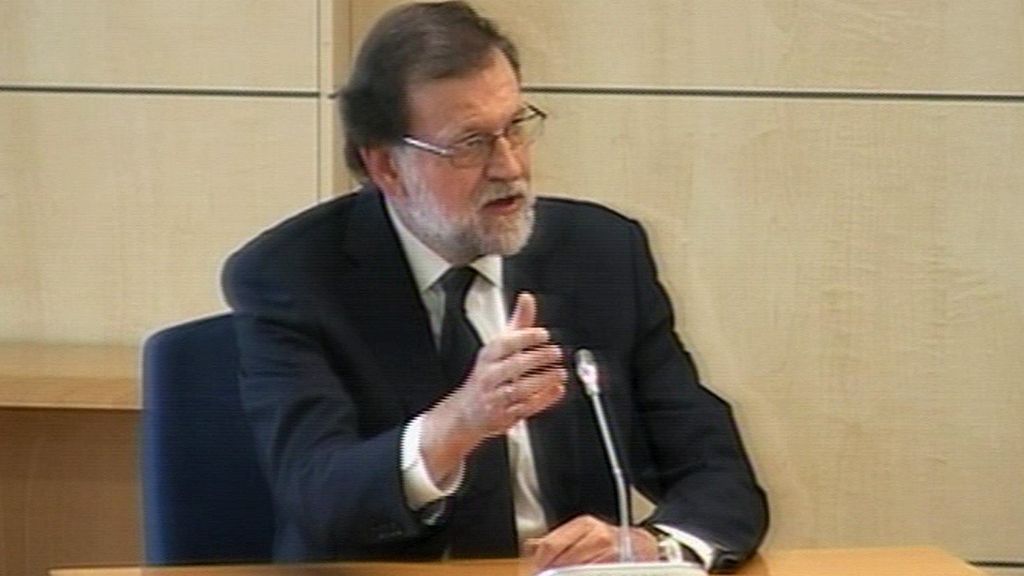 La comparecencia de Mariano Rajoy por la trama Gürtel, en imágenes