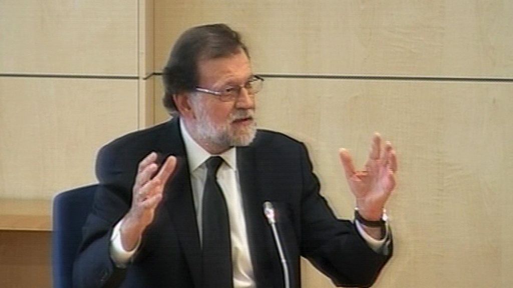 La comparecencia de Mariano Rajoy por la trama Gürtel, en imágenes