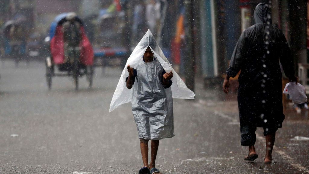 Lluvias torrenciales en Bangladesh