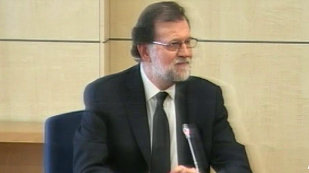 Los titulares de Rajoy en su declaración como testigo ante el tribunal