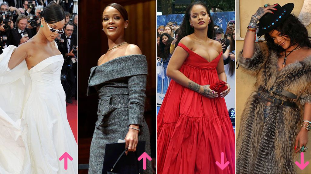 Aciertos y errores de Rihanna