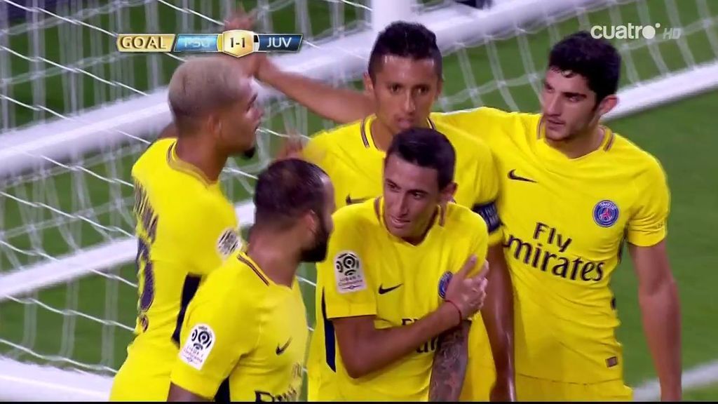 Gol de Guedes empañado por la ‘lesión’ de Di María en el hombro (1-1)