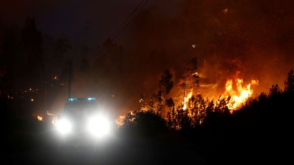 Incendio en Castelo Branco