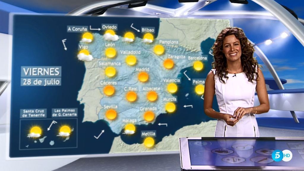 Se instalan las altas temperaturas en todo el país: ¡precaución en Baleares y Canarias!
