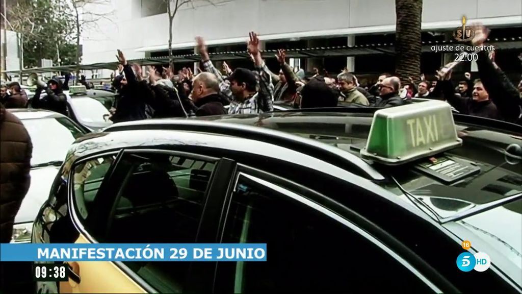 Los taxistas vuelven a estar en pie de guerra para exigirle una solución al ministro Iñigo de la Serna