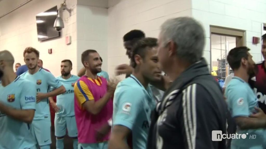 El misterioso mensaje de Mourinho a Neymar en el túnel de vestuarios