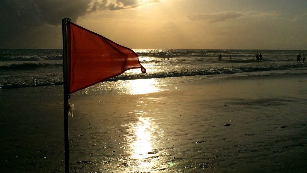 bandera roja