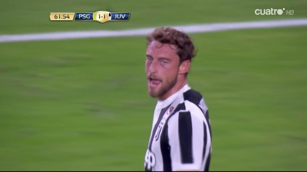 Misil de Marchisio directo a la escuadra para poner con ventaja a la Juventus (1-2)