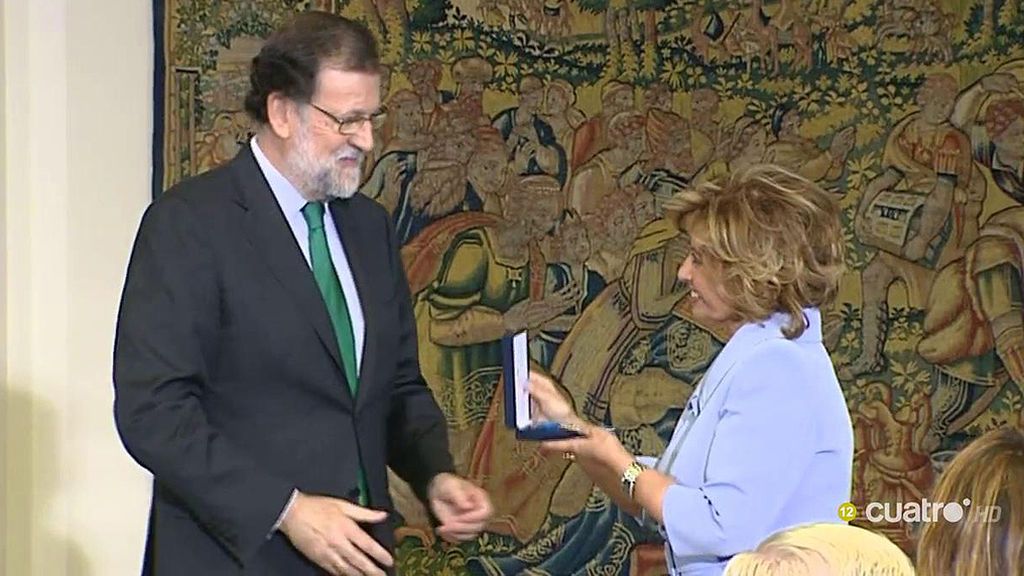 Teresa Campos recibe la Medalla Oro al Mérito en el Trabajo