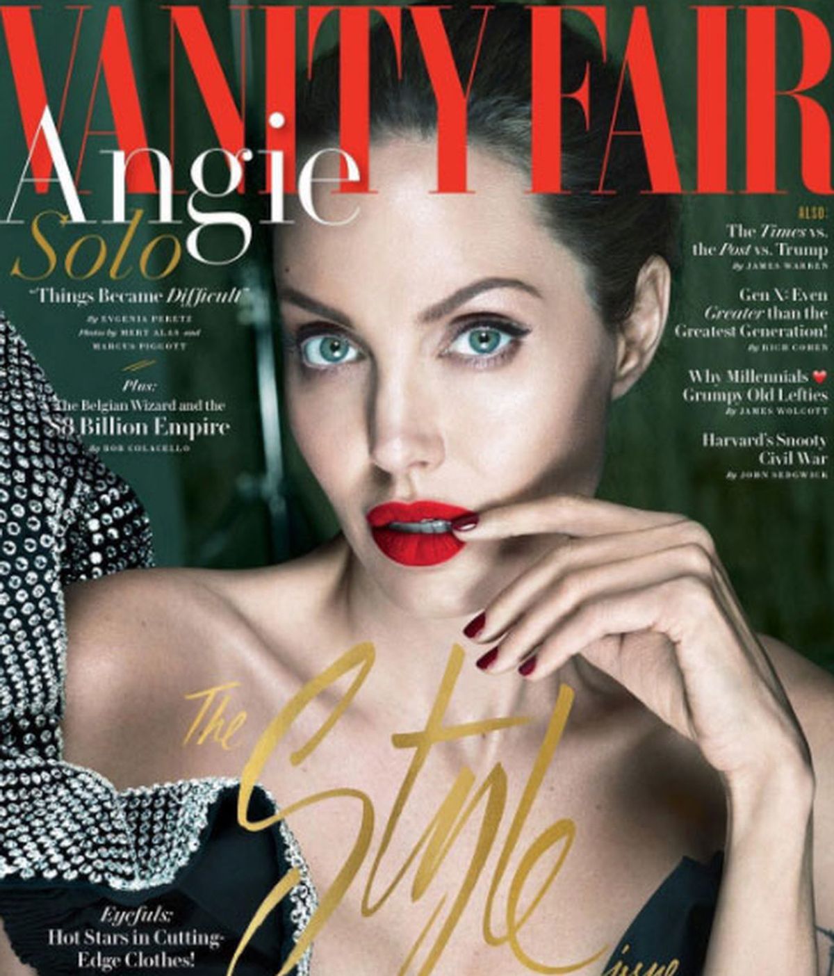 Angelina vuelve a las portadas tras la separación