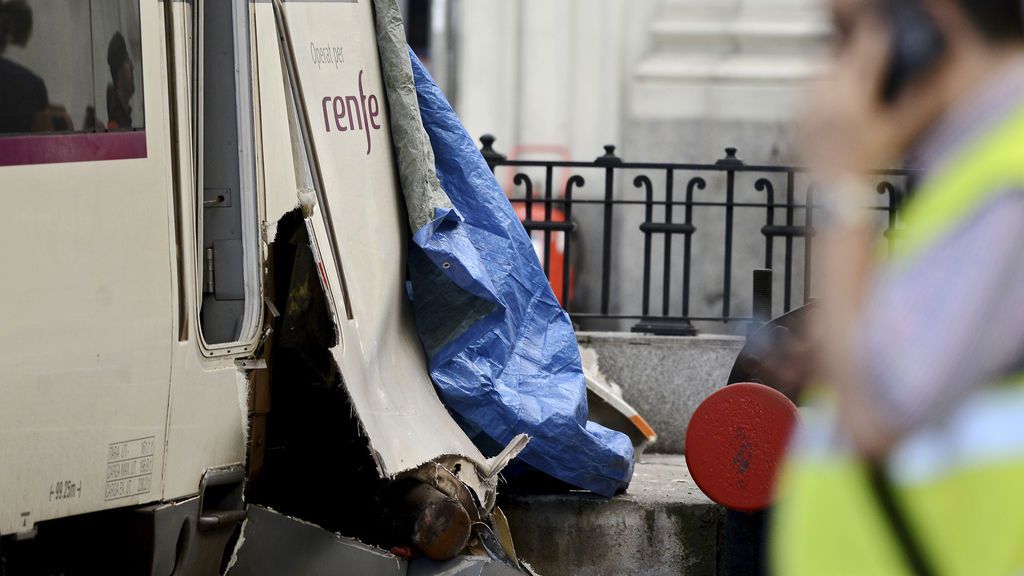Accidente de Tren en la estación de Francia de Barcelona