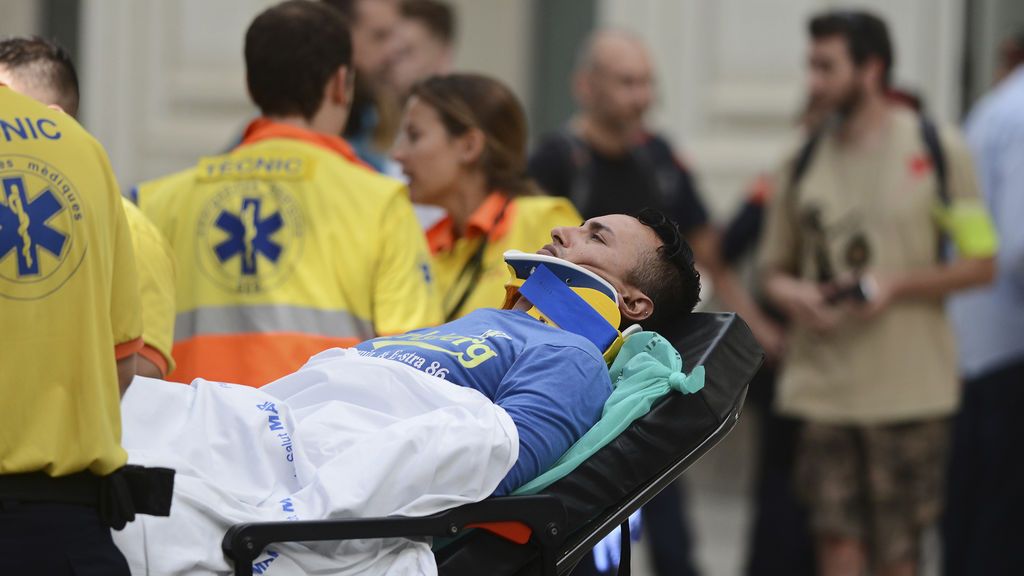 Accidente de Tren en la estación de Francia de Barcelona