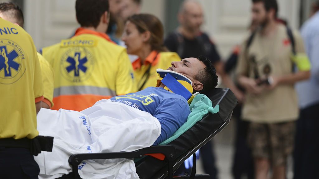Accidente de Tren en la estación de Francia de Barcelona