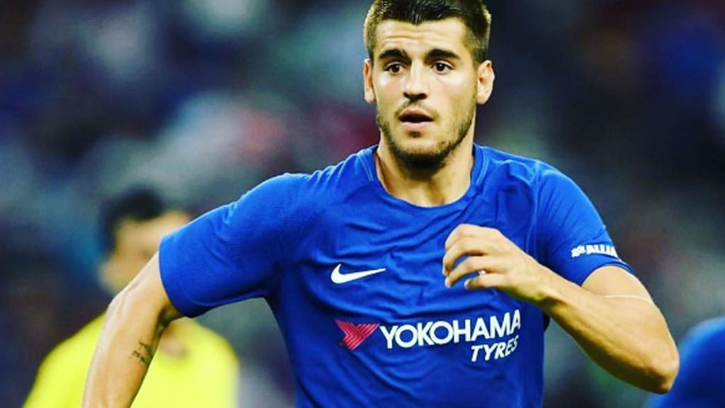 El gol olímpico de Morata con la zurda con el que alucinan los jugadores del Chelsea