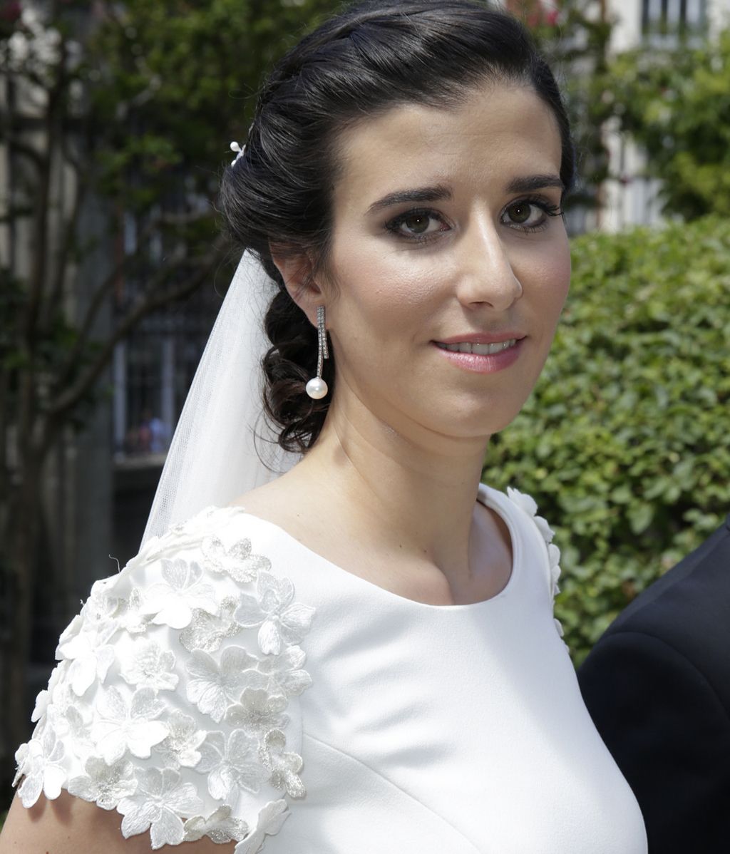 Blanca Moreno Herrero, hija de la periodista Nieves Herrero, se casa en Madrid