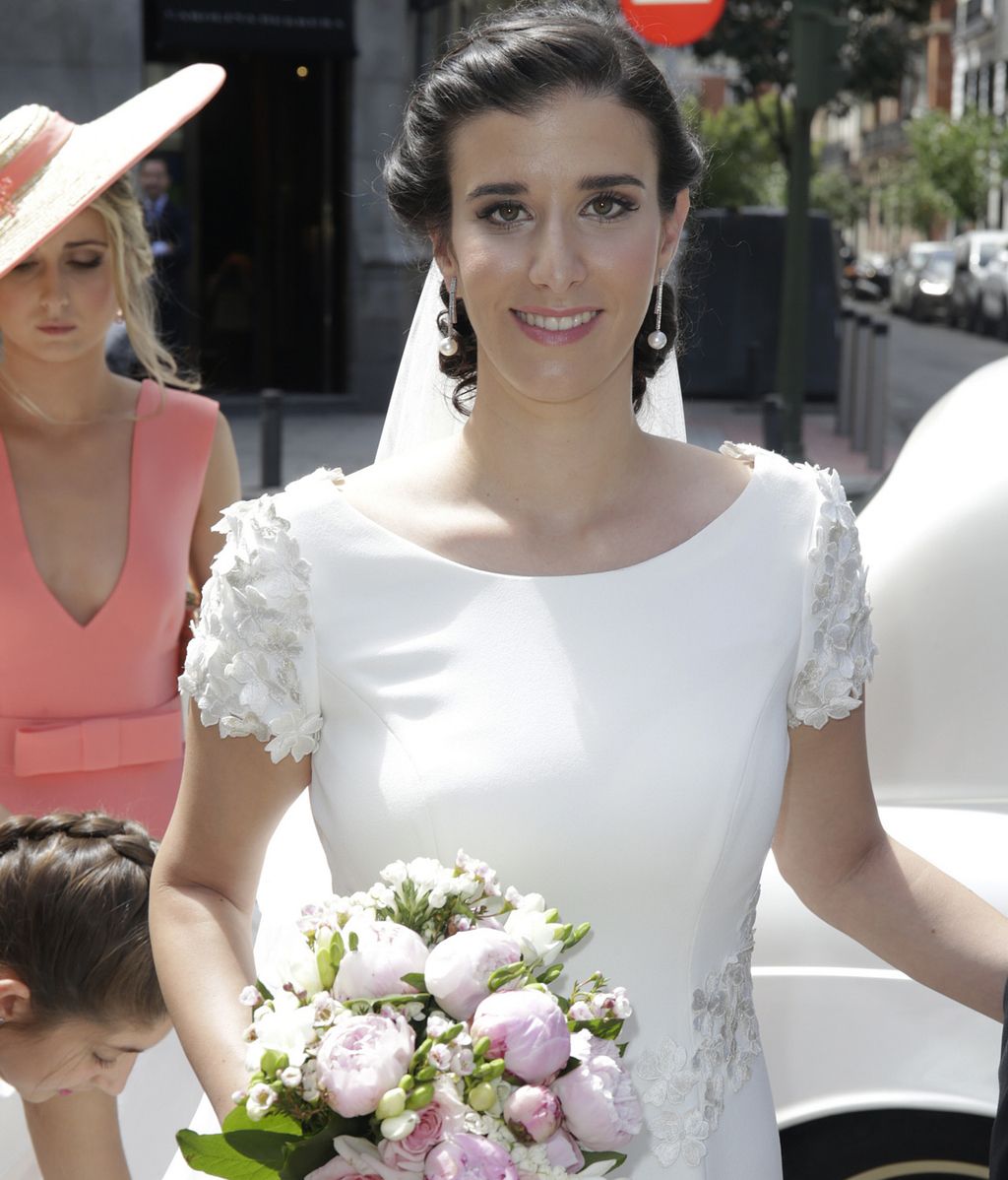 Blanca Moreno Herrero, hija de la periodista Nieves Herrero, se casa en Madrid