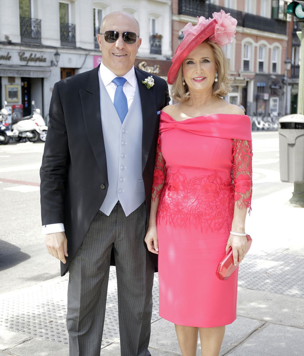 Blanca Moreno Herrero, hija de la periodista Nieves Herrero, se casa en Madrid