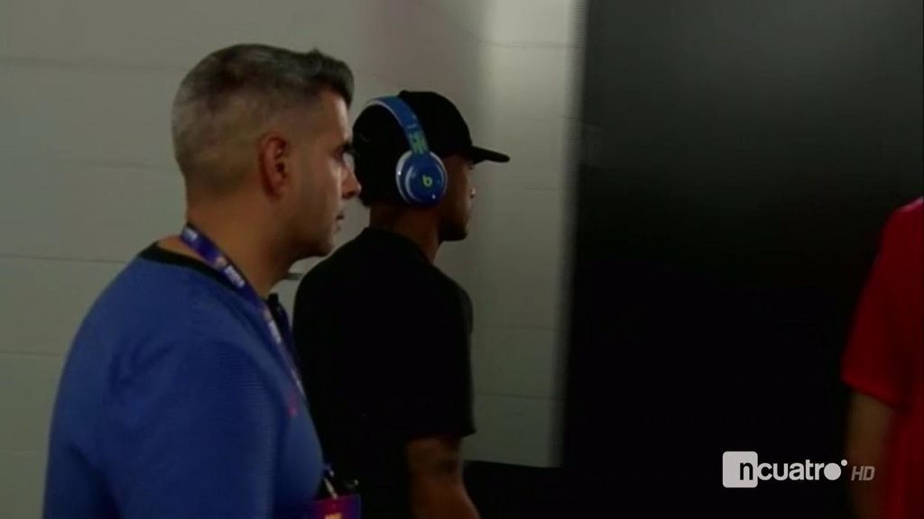 Neymar se distancia de sus hasta ahora inseparables Messi y Suárez