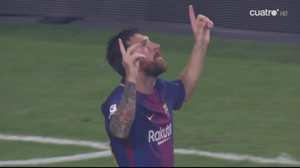 Messi baila a la defensa del Real Madrid y marca un golazo para estrenar el Clásico (0-1)