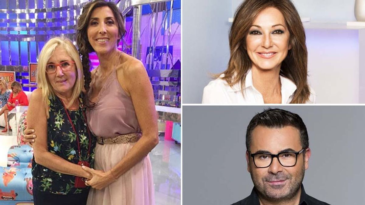Jorge Javier Vázquez, Paz Padilla, Ana Rosa Quintana... ¡Los rostros de Telecinco presumen de 'hermano mayor' con orgullo!