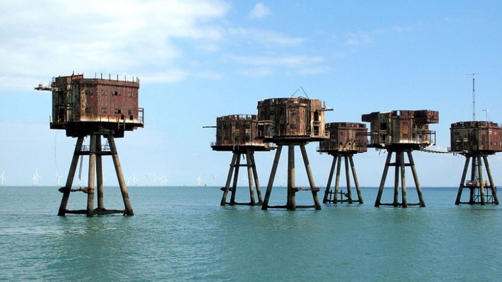 Fortalezas Marinas Maunsell, Inglaterra