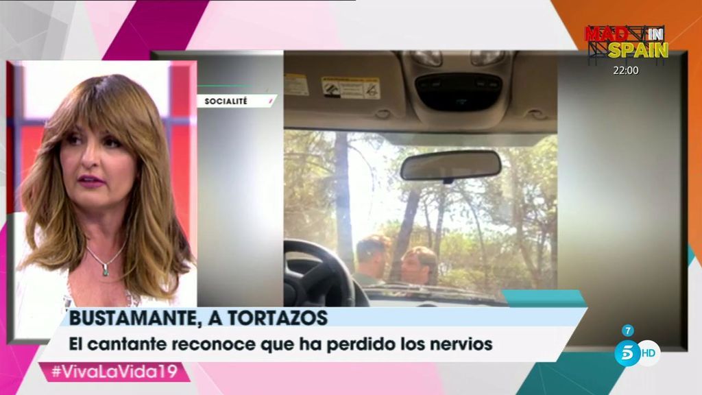 Beatriz Cortázar habla con Bustamante: "Jordi Martín casi me saca de la carretera"
